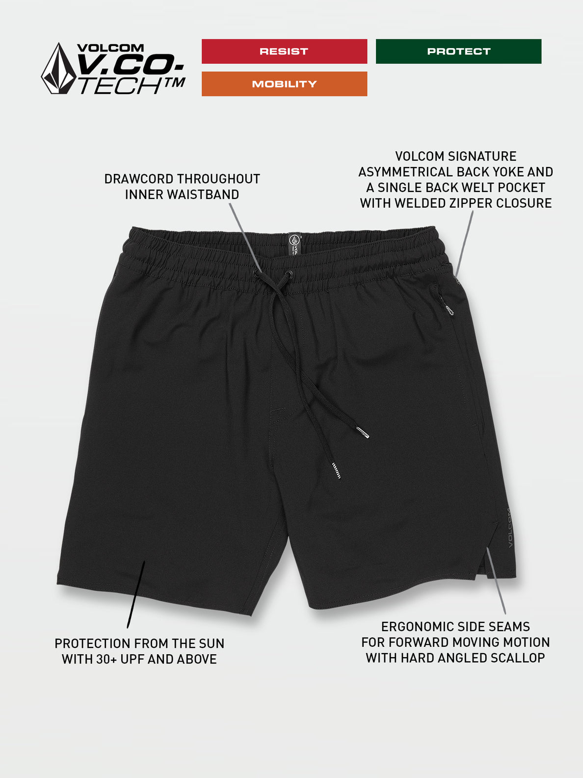 VOLCOM FRICKIN ASCENDER 18 Black XL