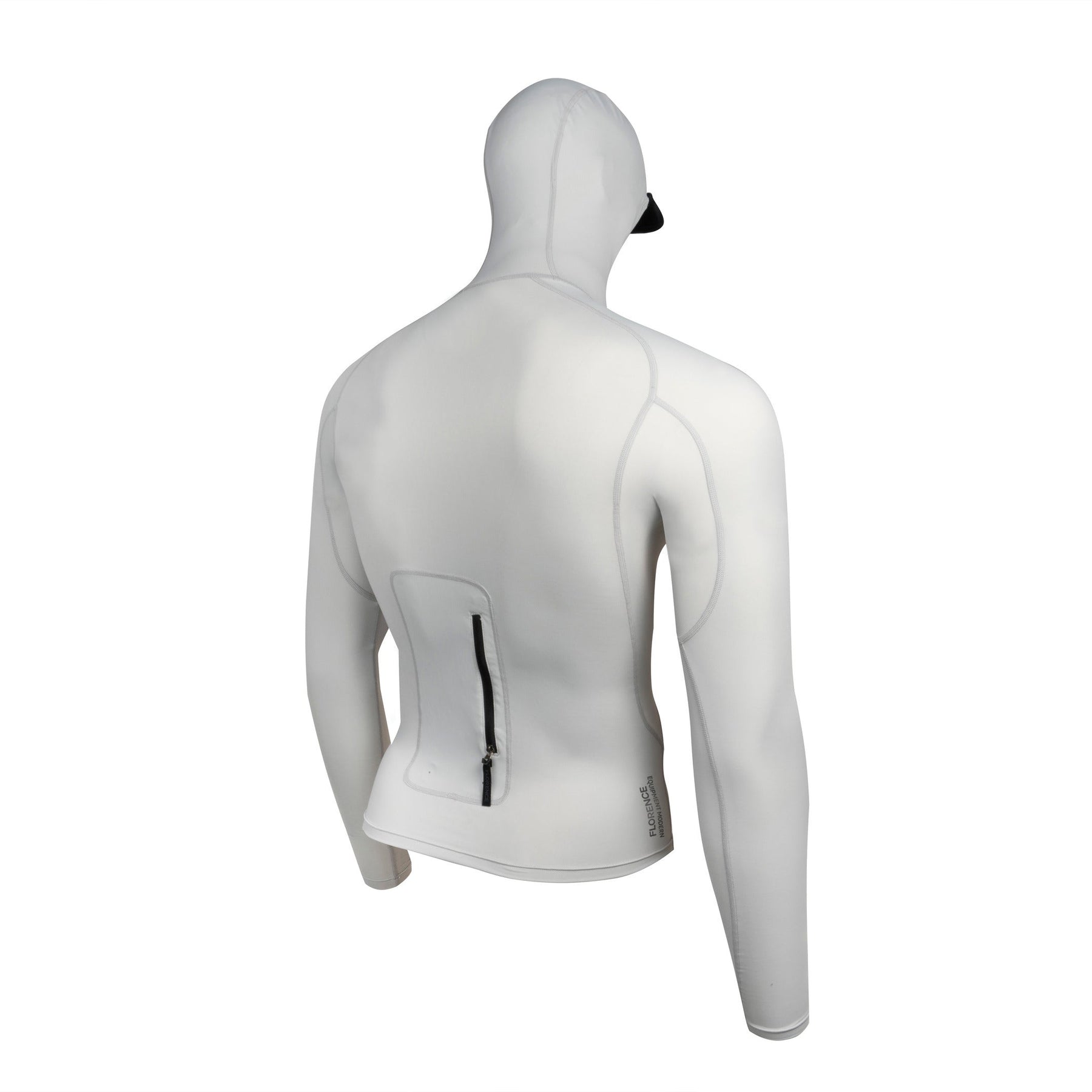 Florence Marine X Long Sleeve Utility Pocket Hooded Rashguard BLK XXL
