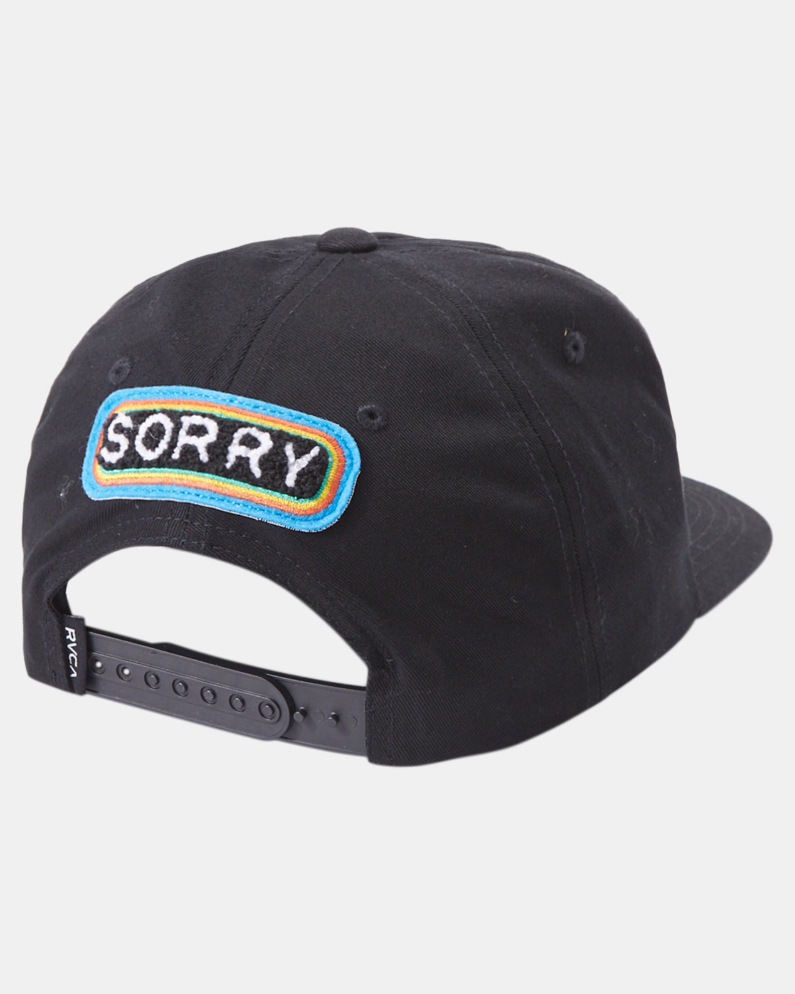 RVCA Evan Mock Sorry Snapback BLK OS