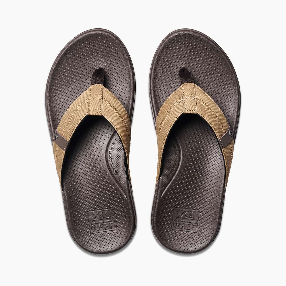 Reef Cushion Phantom 2.0 Mens Sandal Brown-Tan 6