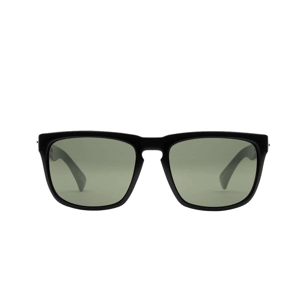 Electric Knoxville Polarized Sunglasses Gloss Black Ohm-Grey Square