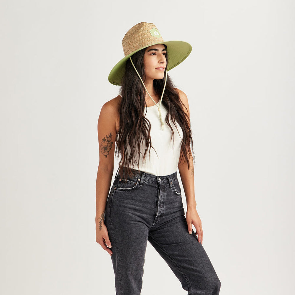 Hemlock Wide Brimmed Hat Pistachio OS