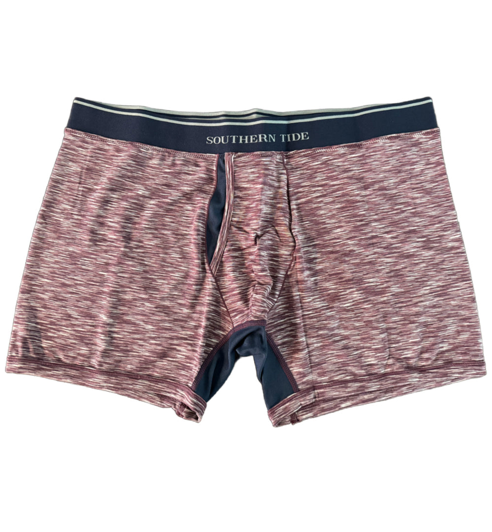 Southern Tide Baxter Boxer Brief Plum Wine M