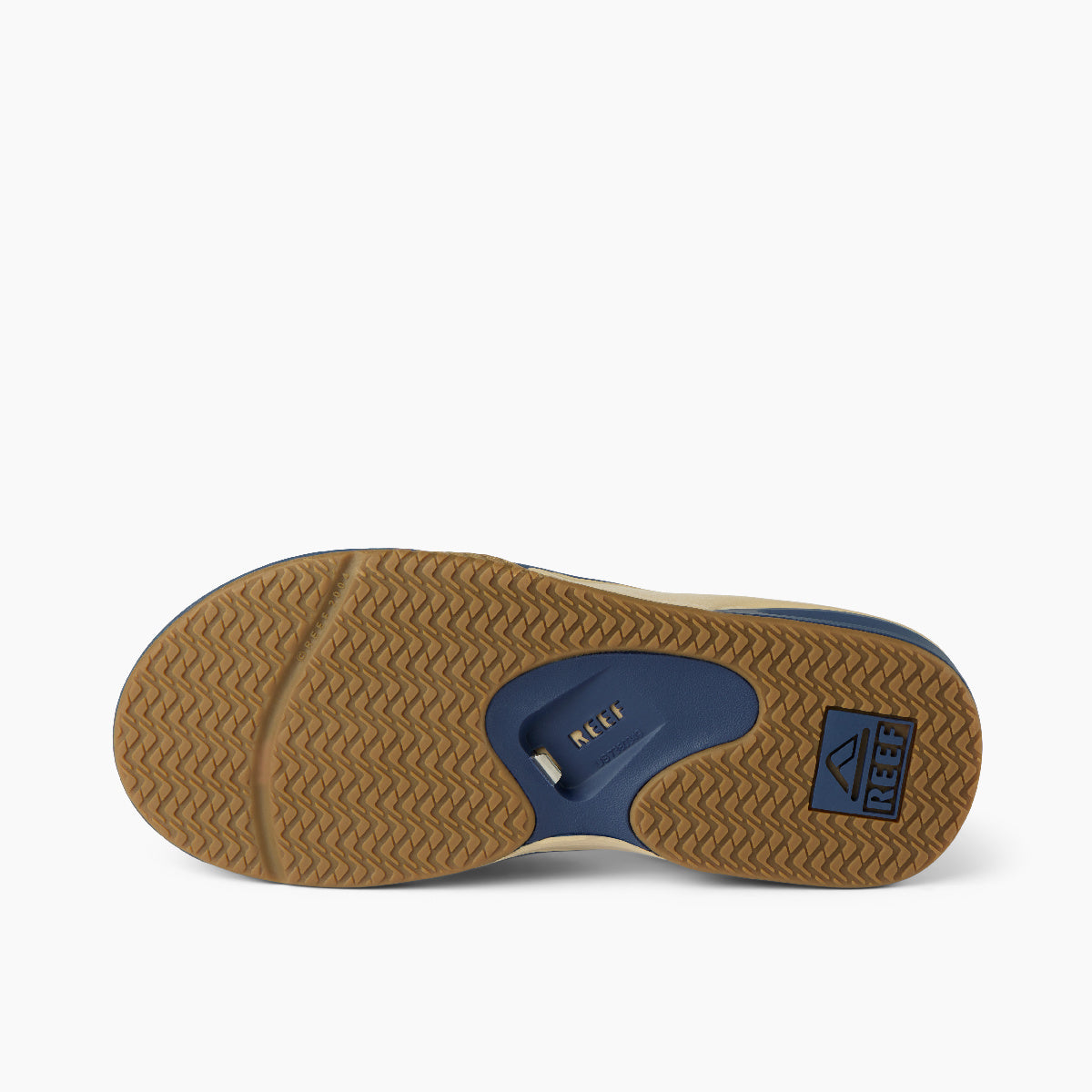 Reef Fanning Mens Sandal Tan-Navy-Tan 10