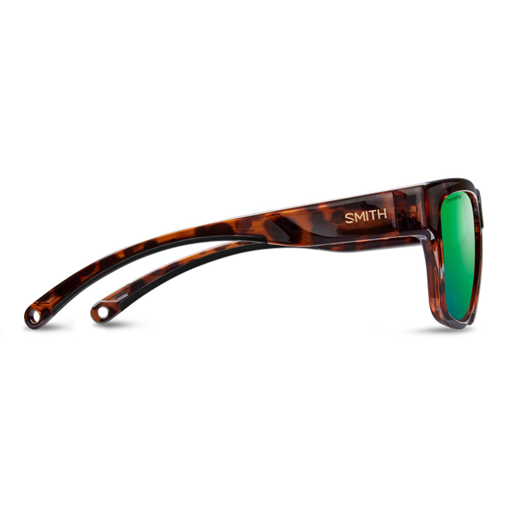 Smith Joya Polarized Sunglasses Tortoise CPGlassGreenMirror ChromaPOP