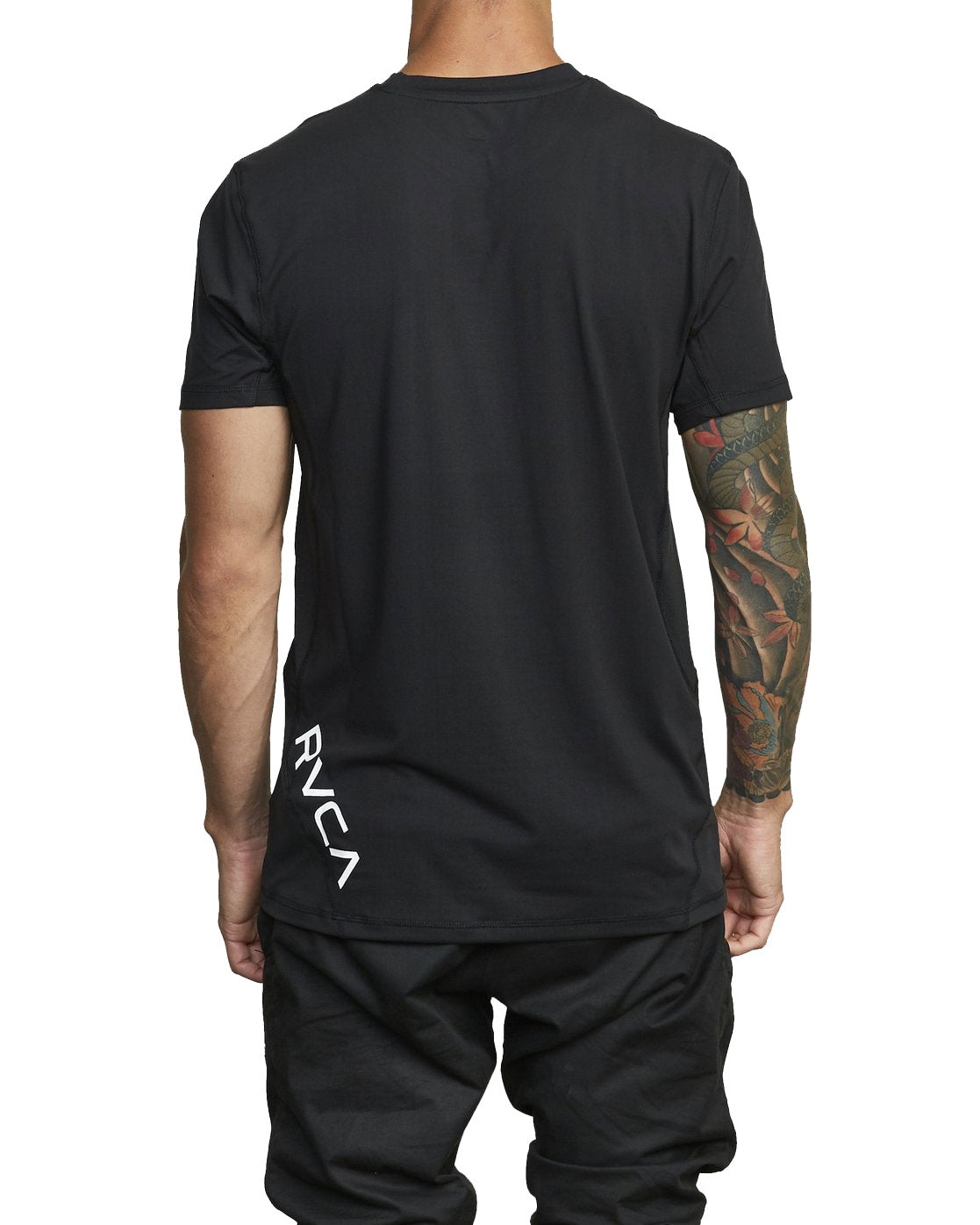 RVCA Sport Vent SS Tee BLK-Black S