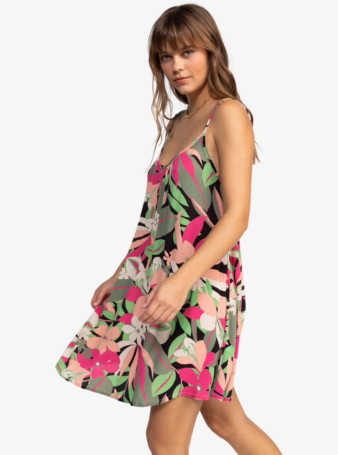 Roxy Spring Adventure Mini Dress KVJ4 S