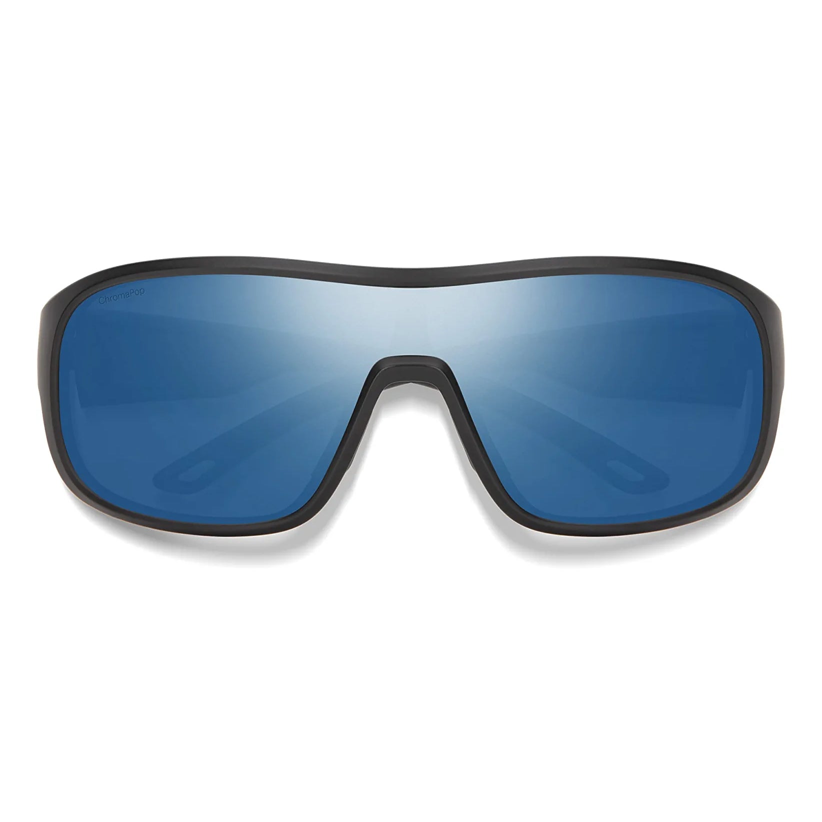 Smith Spinner Polarized Sunglasses MatteBlack BlueMirror