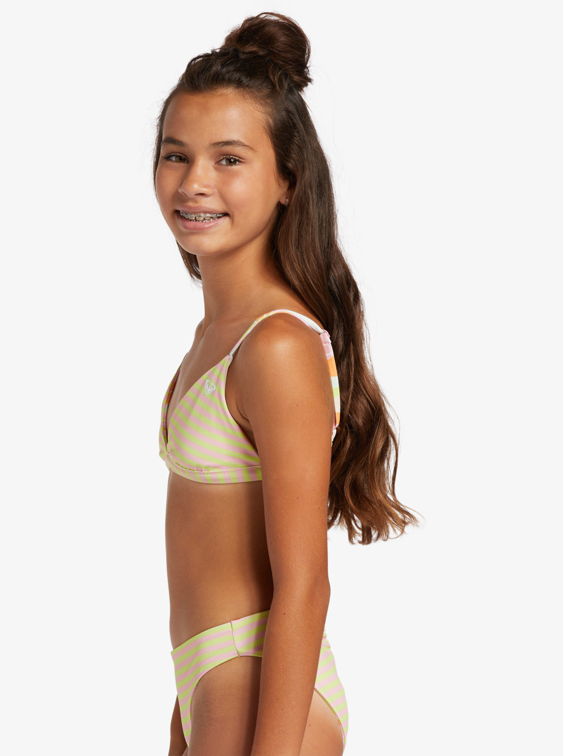 Roxy Hibiscus Revo Triangle Bikini Set GBG1 7
