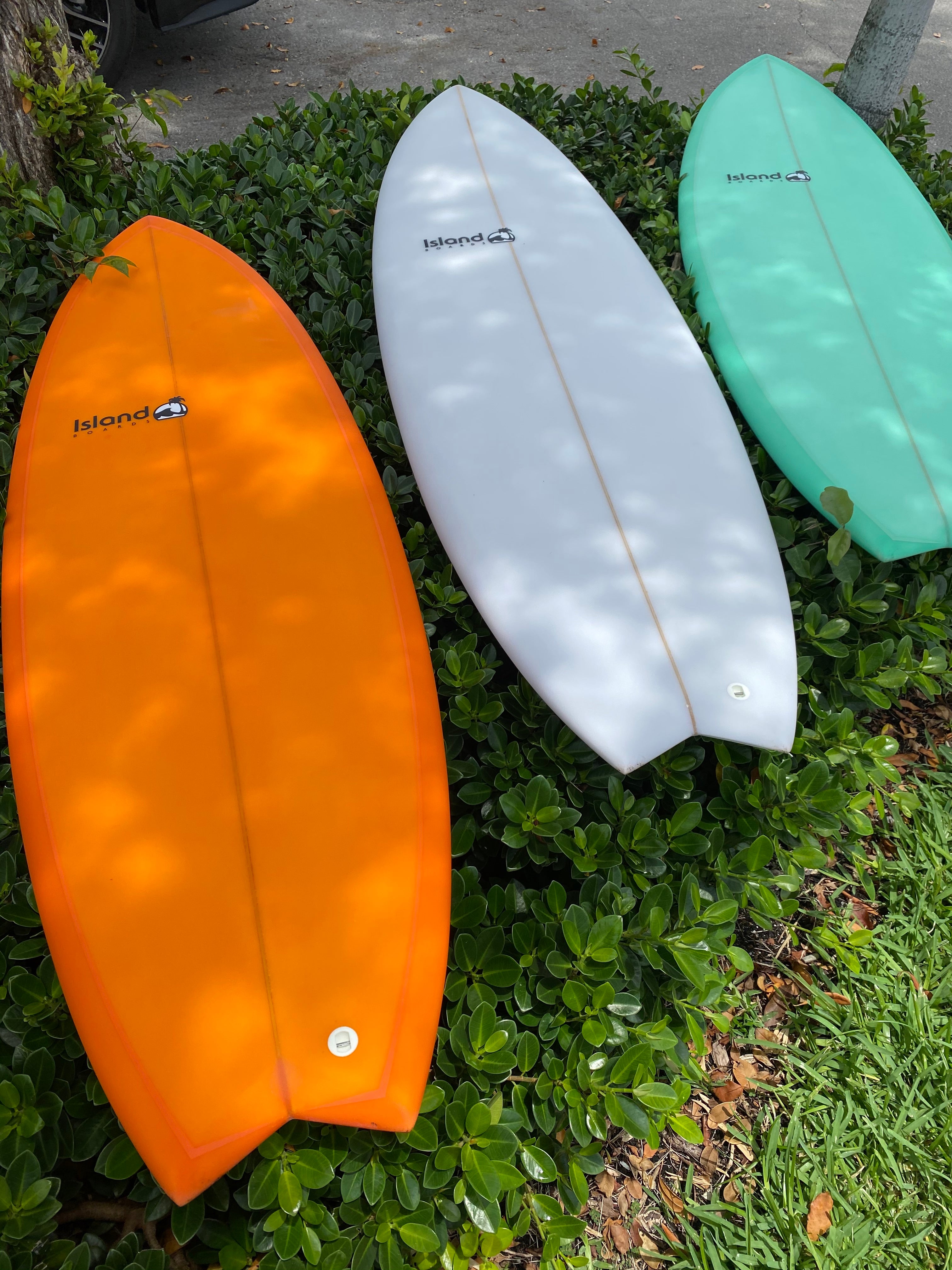 Island Boards Funshape Coke Bottle Green 7ft2in