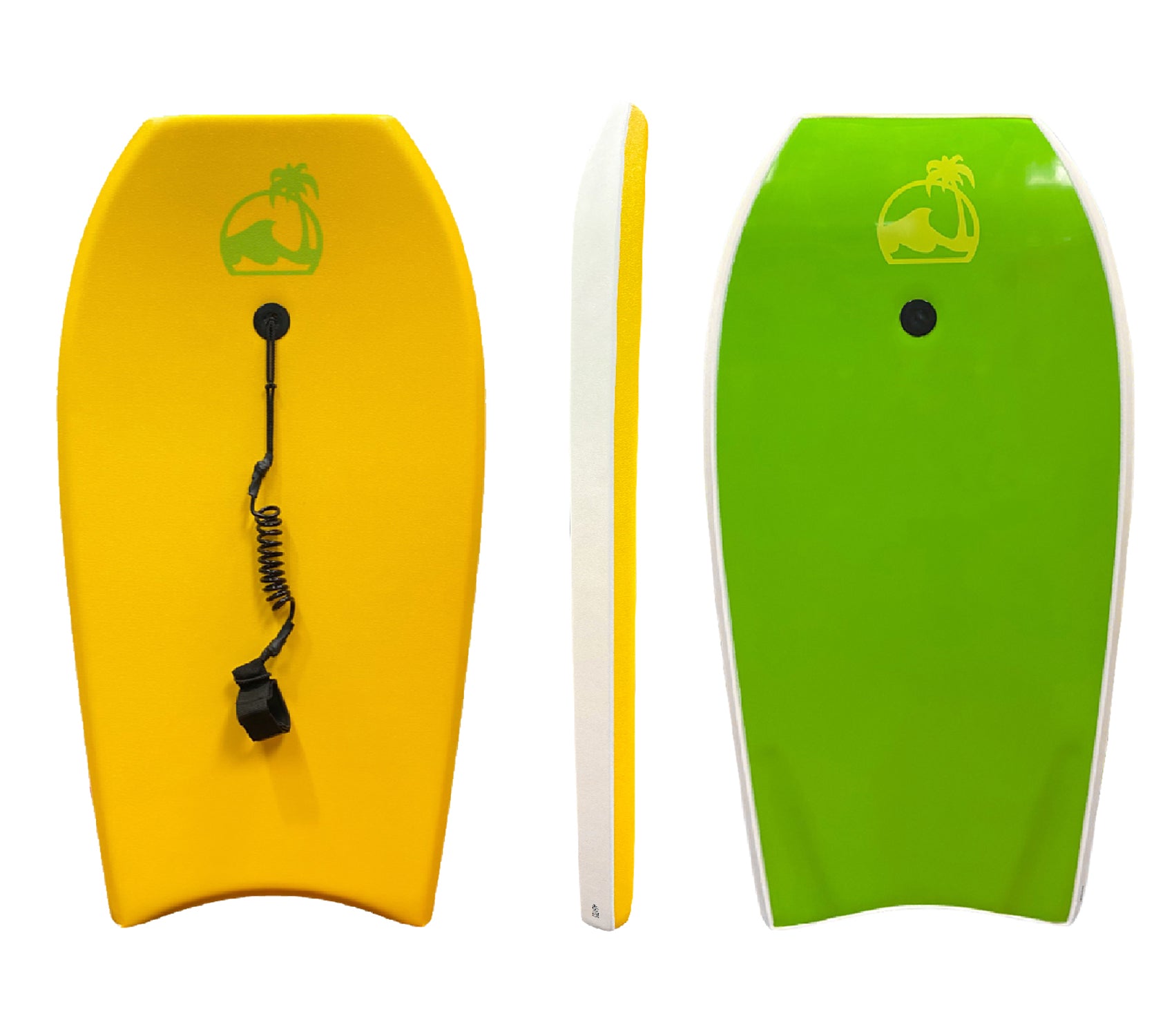 Island Water Sports Bodyboard Yellow 39in