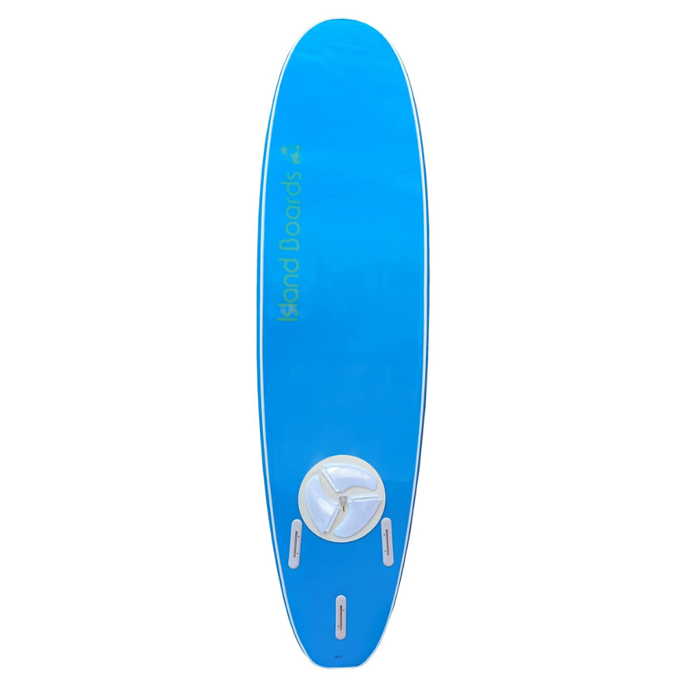 Island Water Sports Mini Surfboard Azure Blue 58in