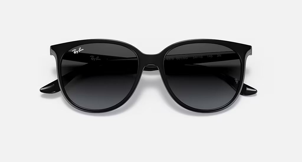 Ray Ban RB4378 Sunglasses black greygradient Poly