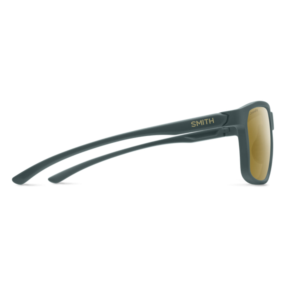 Smith Pinpoint Poalrized Sunglasses- Matte Spruce || ChromaPop Polarized Bronze Mirror