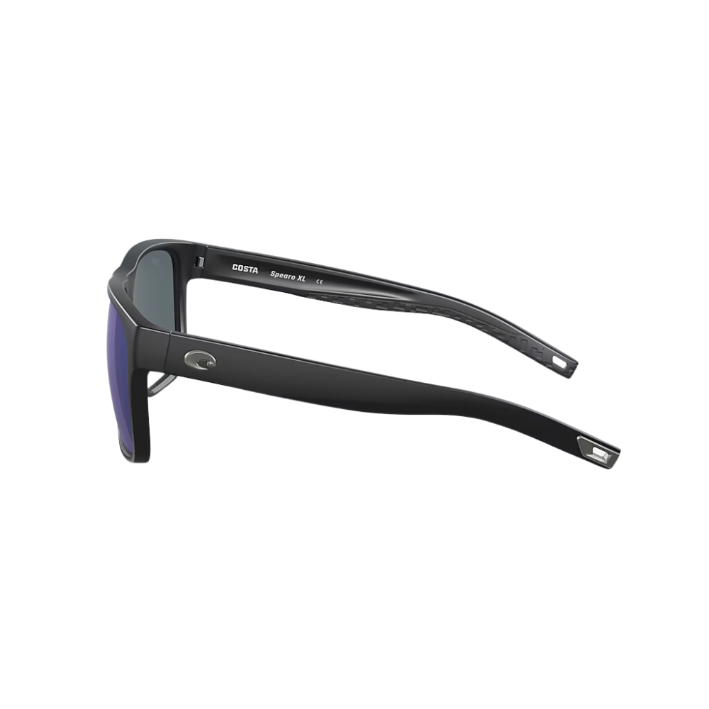 Costa Del Mar Spearo XL Sunglasses MatteBlack BlueMirror 580P