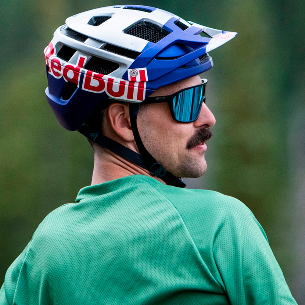 Smith Boomtown Polarized Sunglasses MatteBlack BlueMirror