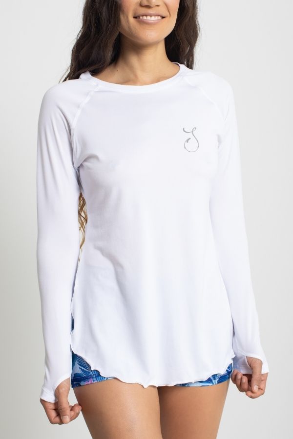 Reel Skipper Flowy Performance Top White XL