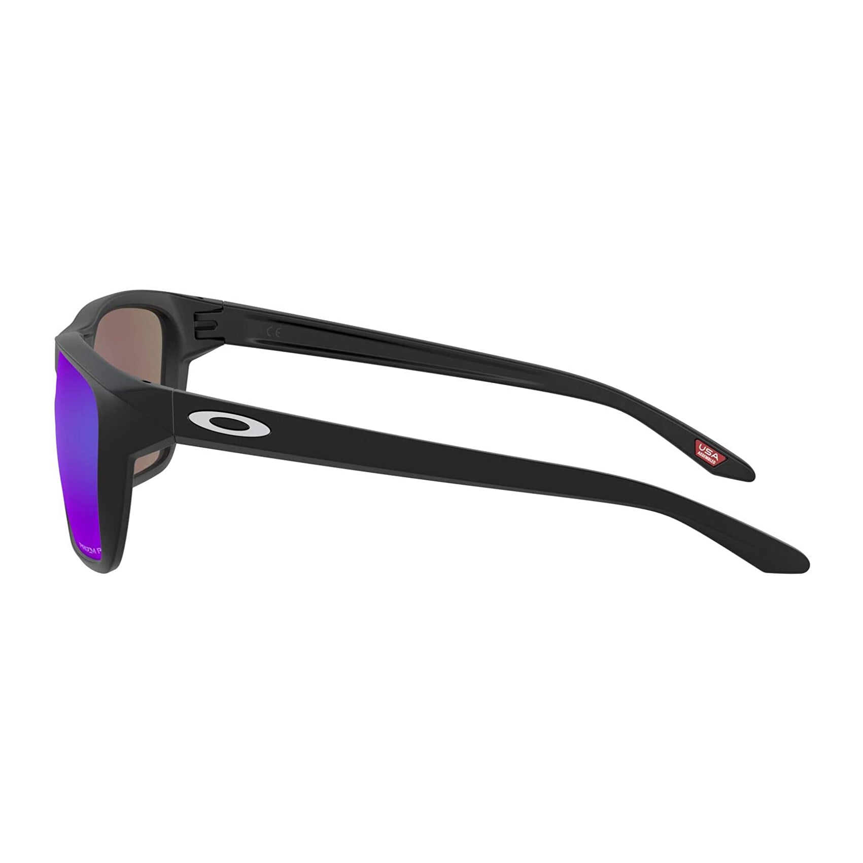 Oakley Sylas Polarized Sunglasses MatteBlack PrizmSapphire Square