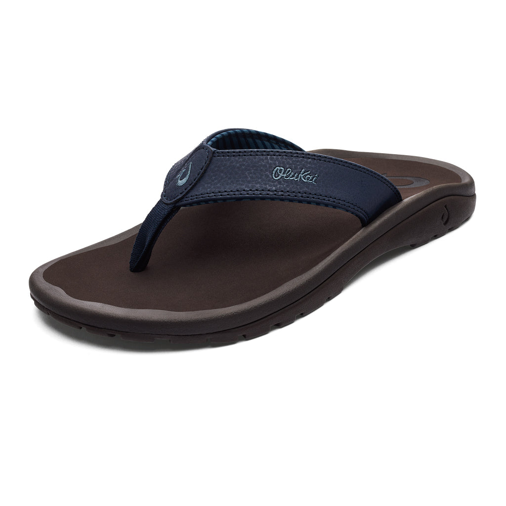 Olukai Ohana Mens Sandal TF5H-Blue Depth-Espresso 14