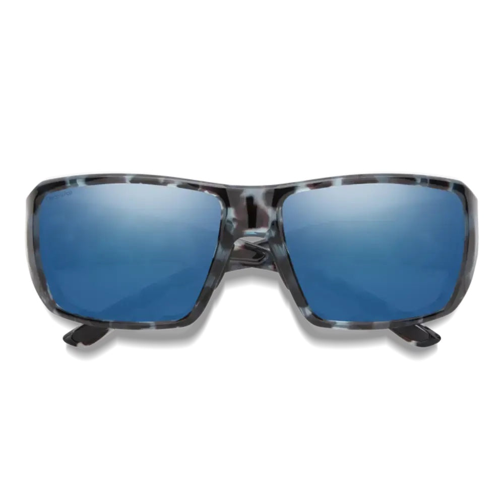 Smith Guides Choice S Polarized Sunglasses SkyTortoise BlueMirror ChromaPopGlass