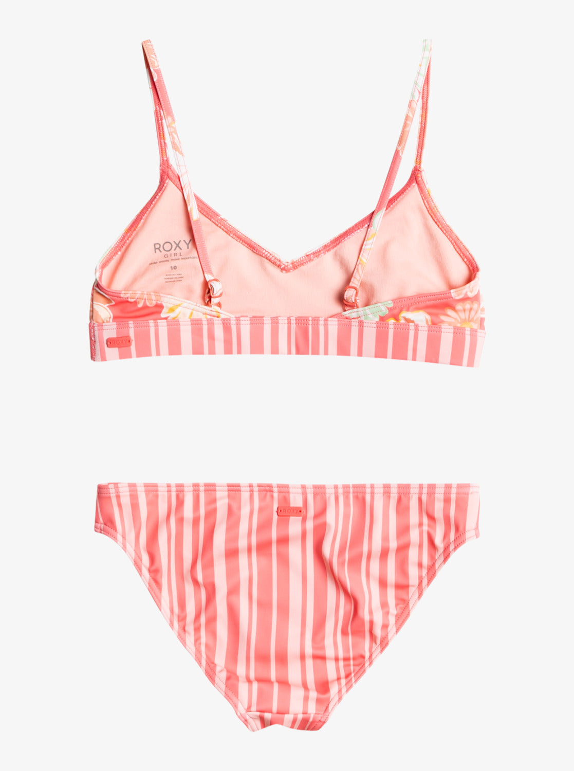 Roxy Girls Vintage Mood Story Bralette Set MJZ8-TeaRose 8