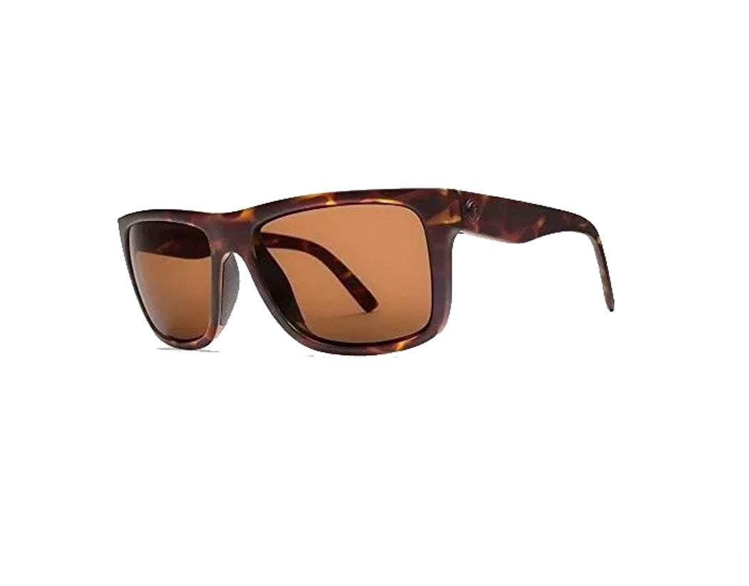Electric Swingarm Sport Sunglasses Matte Tort Ohm Bronze Square