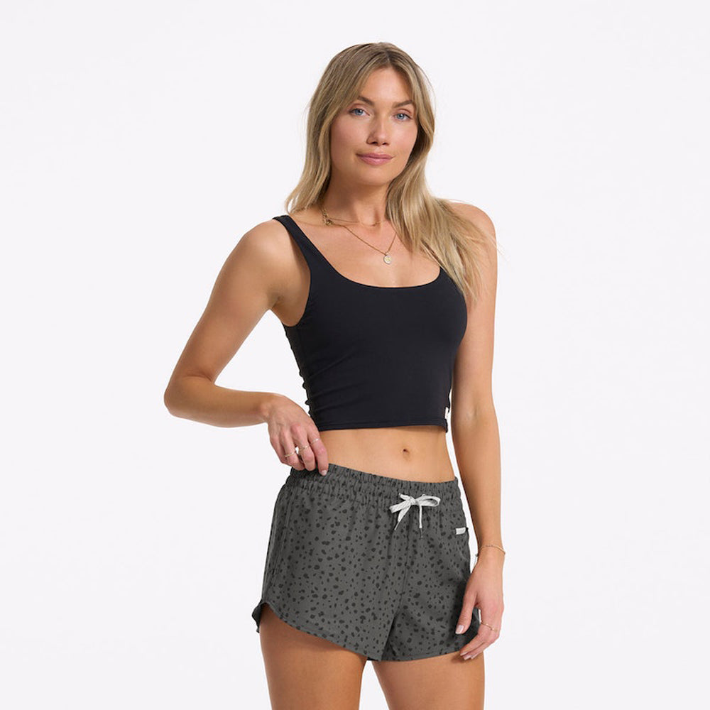 Vuori Daily Crop BLK-Black S