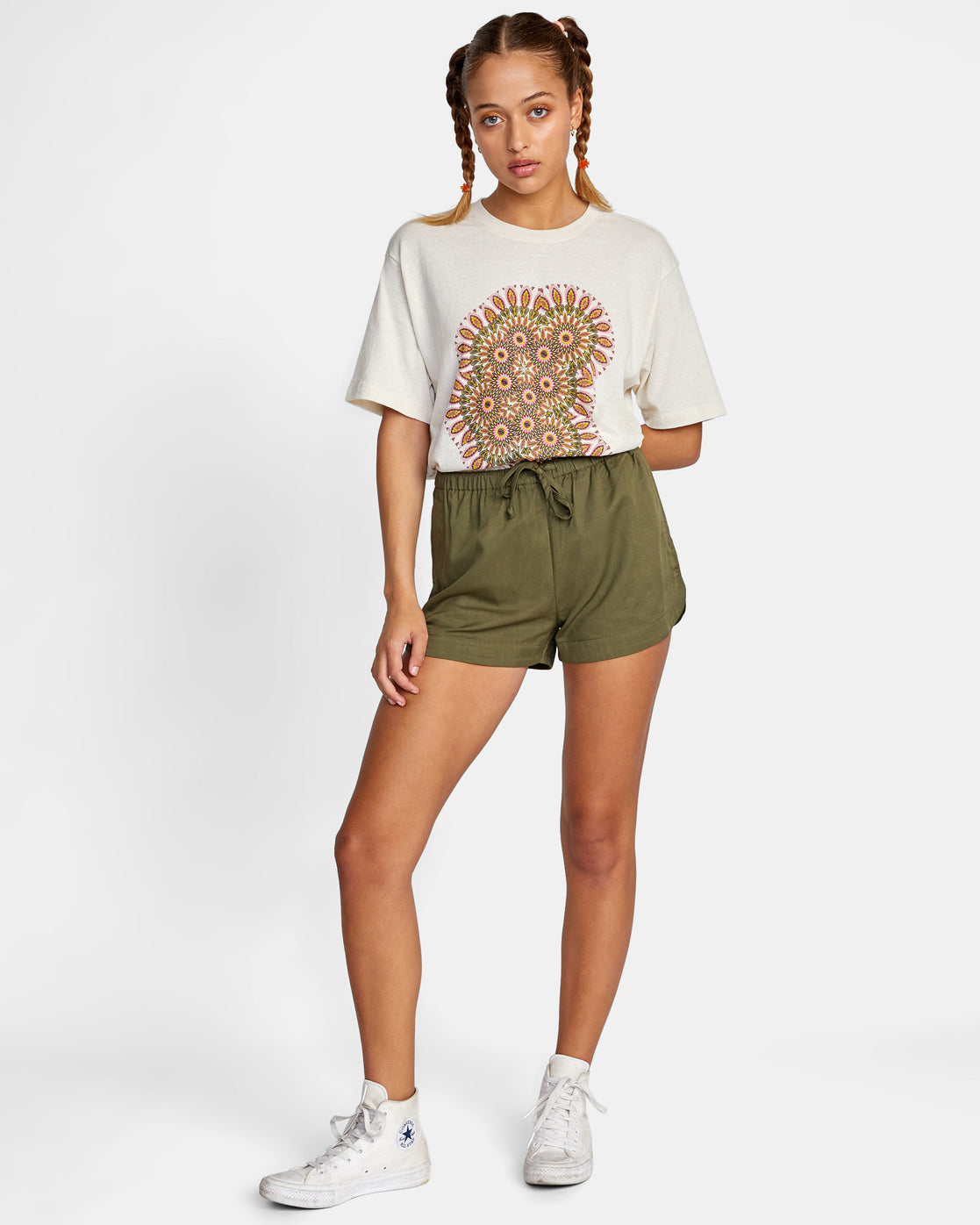 RVCA New Yume Elastic Waist Short DKO M