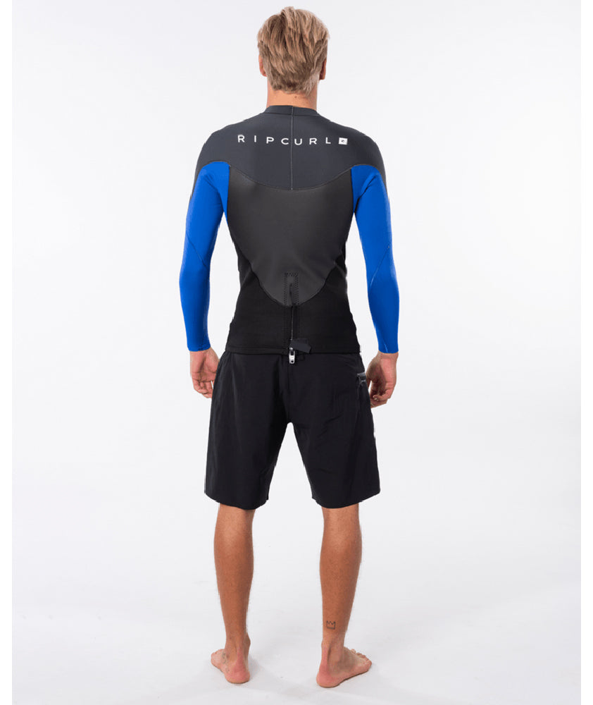 Rip Curl Omega 1.5mm LS Wetsuit Jacket BLU-Blue XXL