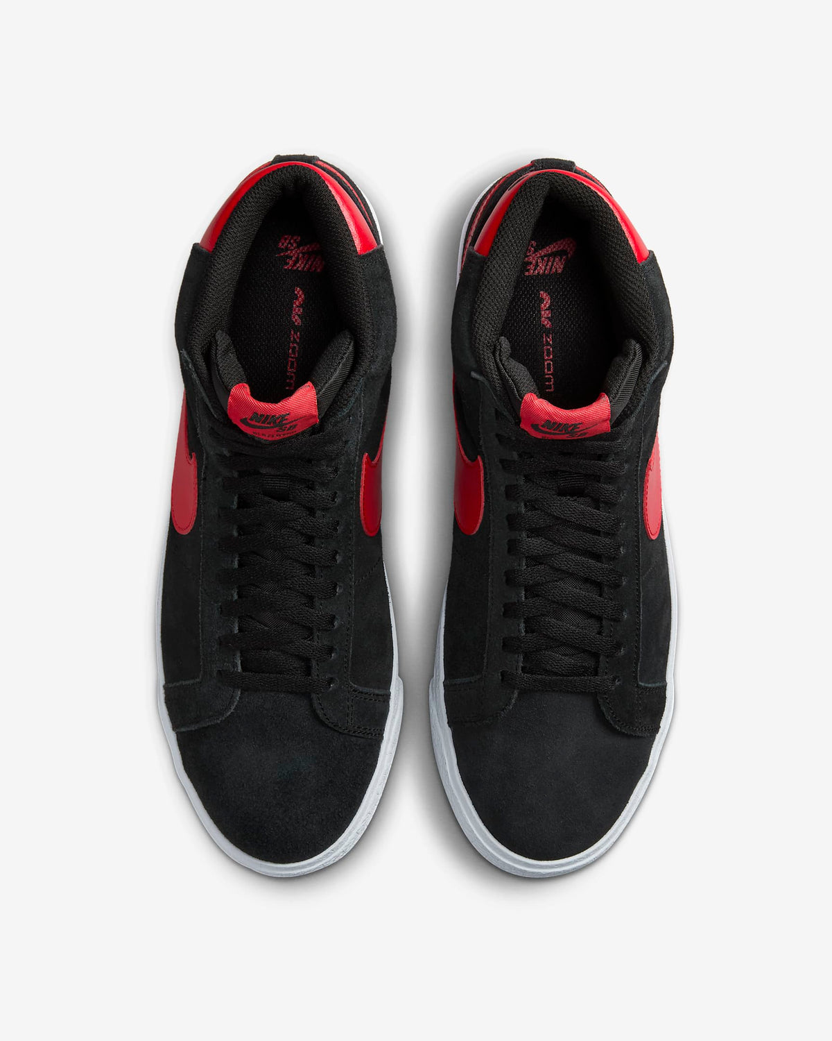 Nike SB Zoom Blazer Mid 002-Black/UniversityRed 11