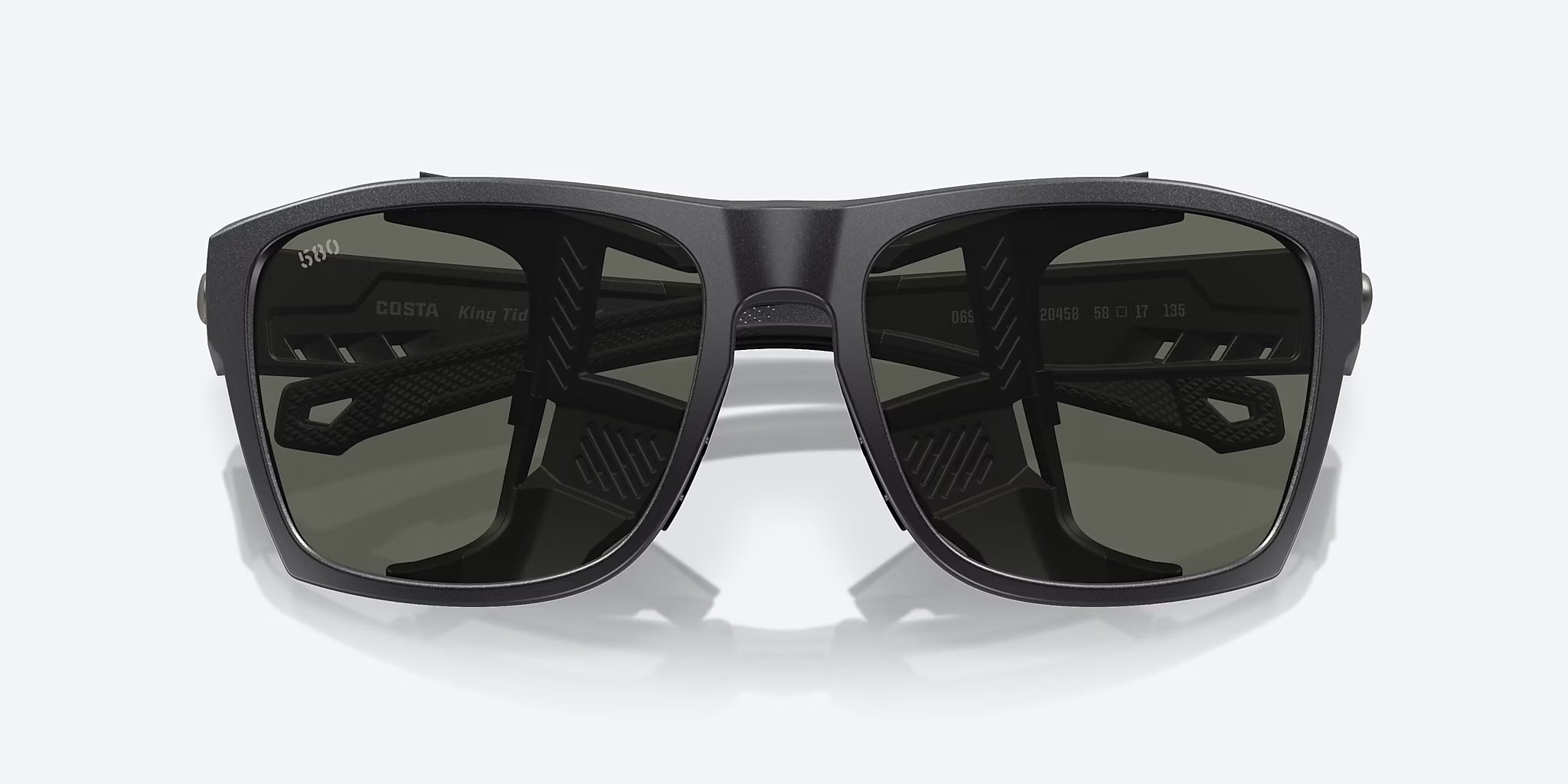 Costa Del Mar King Tide 6 Polarized Sunglasses BlackPearl Gray
