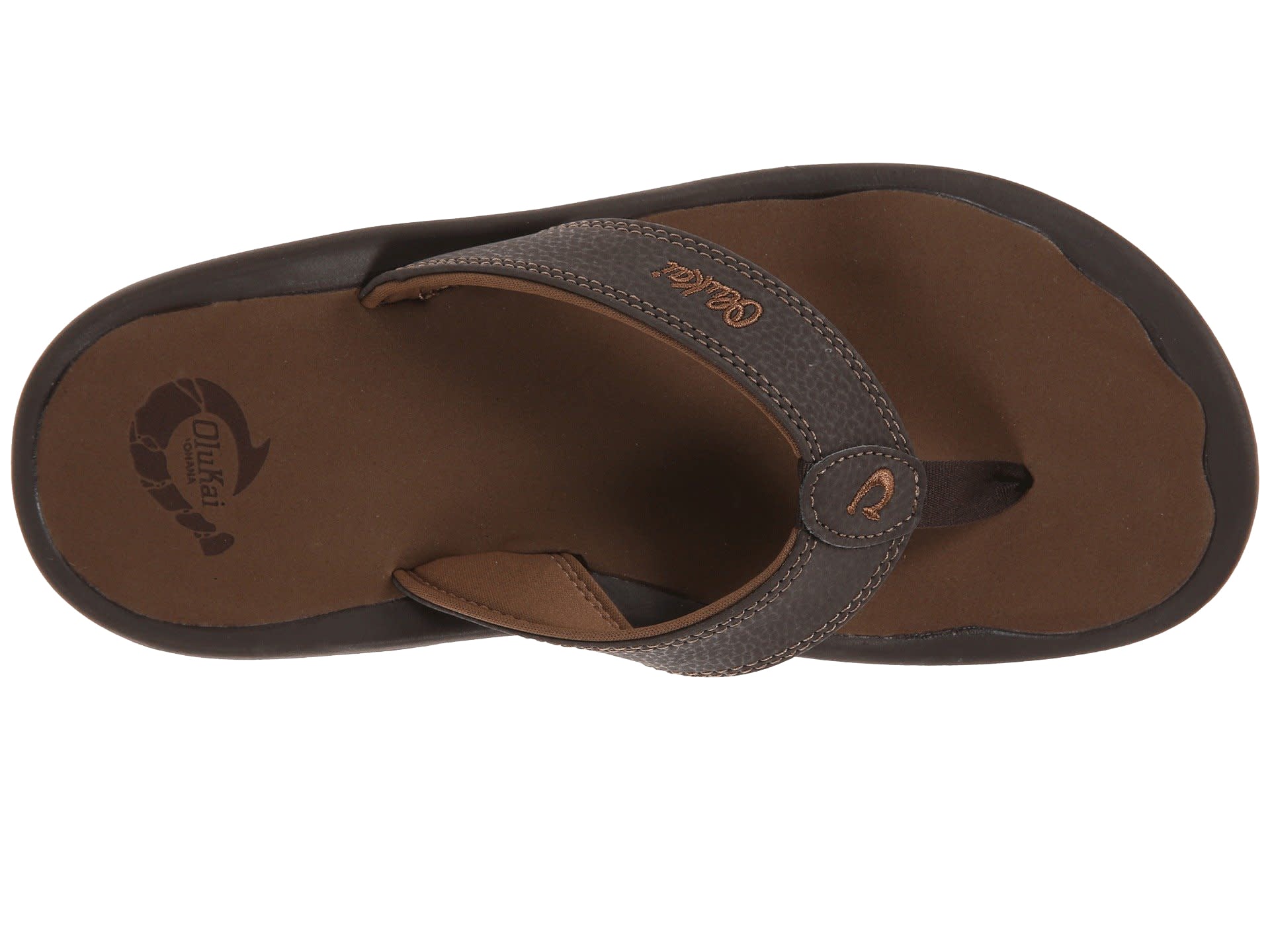 Olukai Ohana Mens Sandal 4827-Dark Java-Ray 9