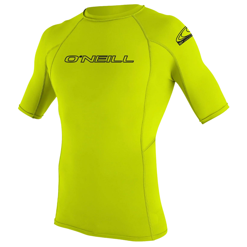 O'Neill Youth Basic Skins S/S Performance fit UPF 50 187-LimeGreen 4