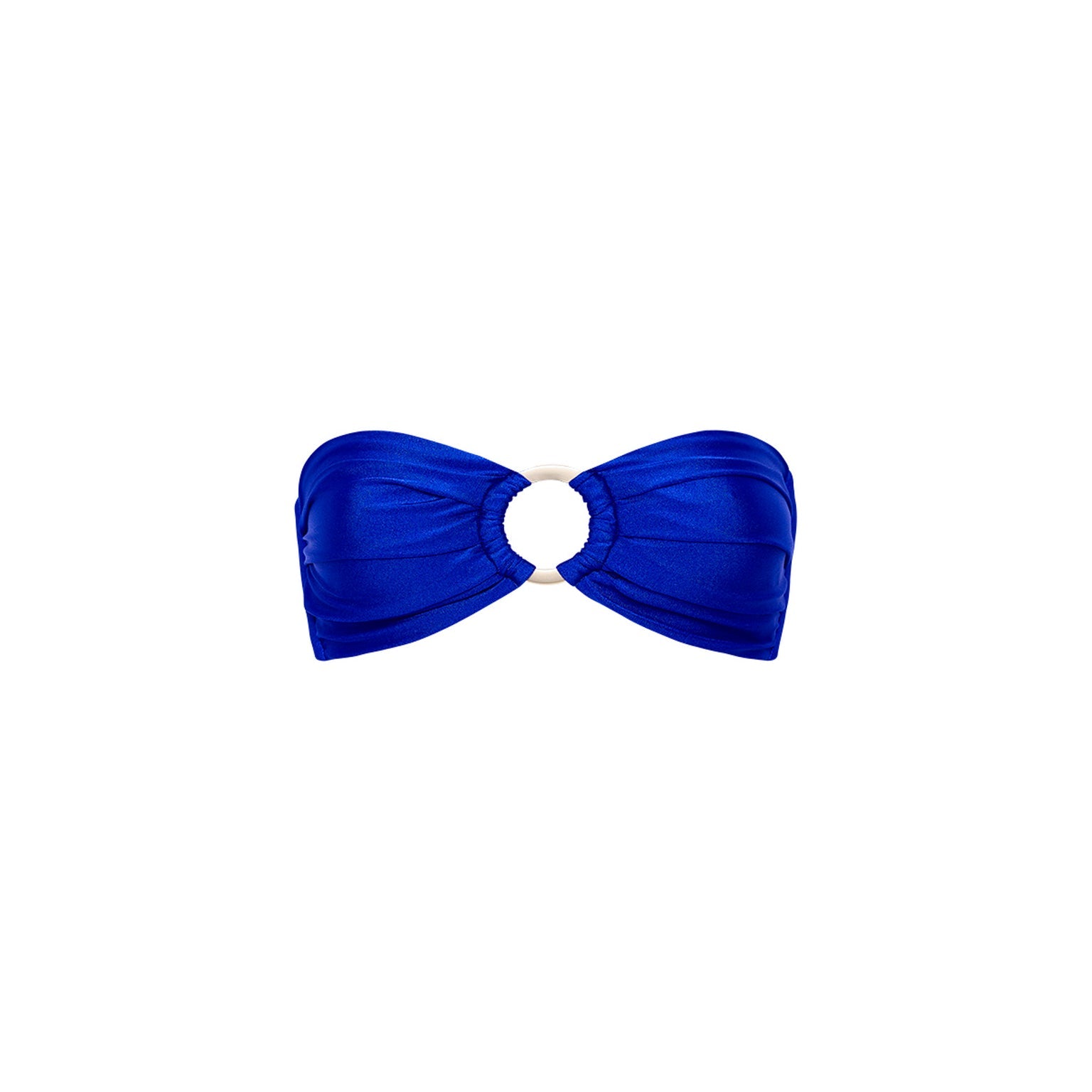 KulanI Kinis Strapless Bandeau Top MalibuBlue L