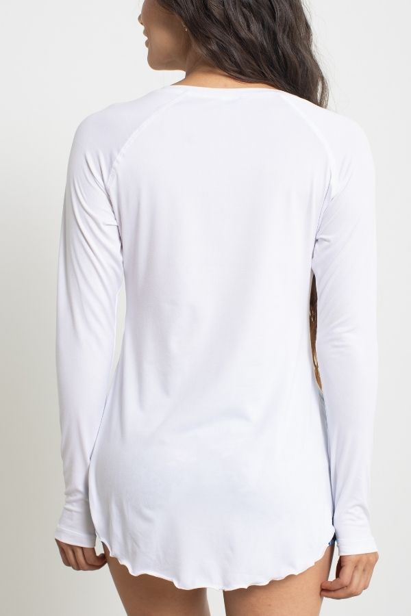 Reel Skipper Flowy Performance Top White XL