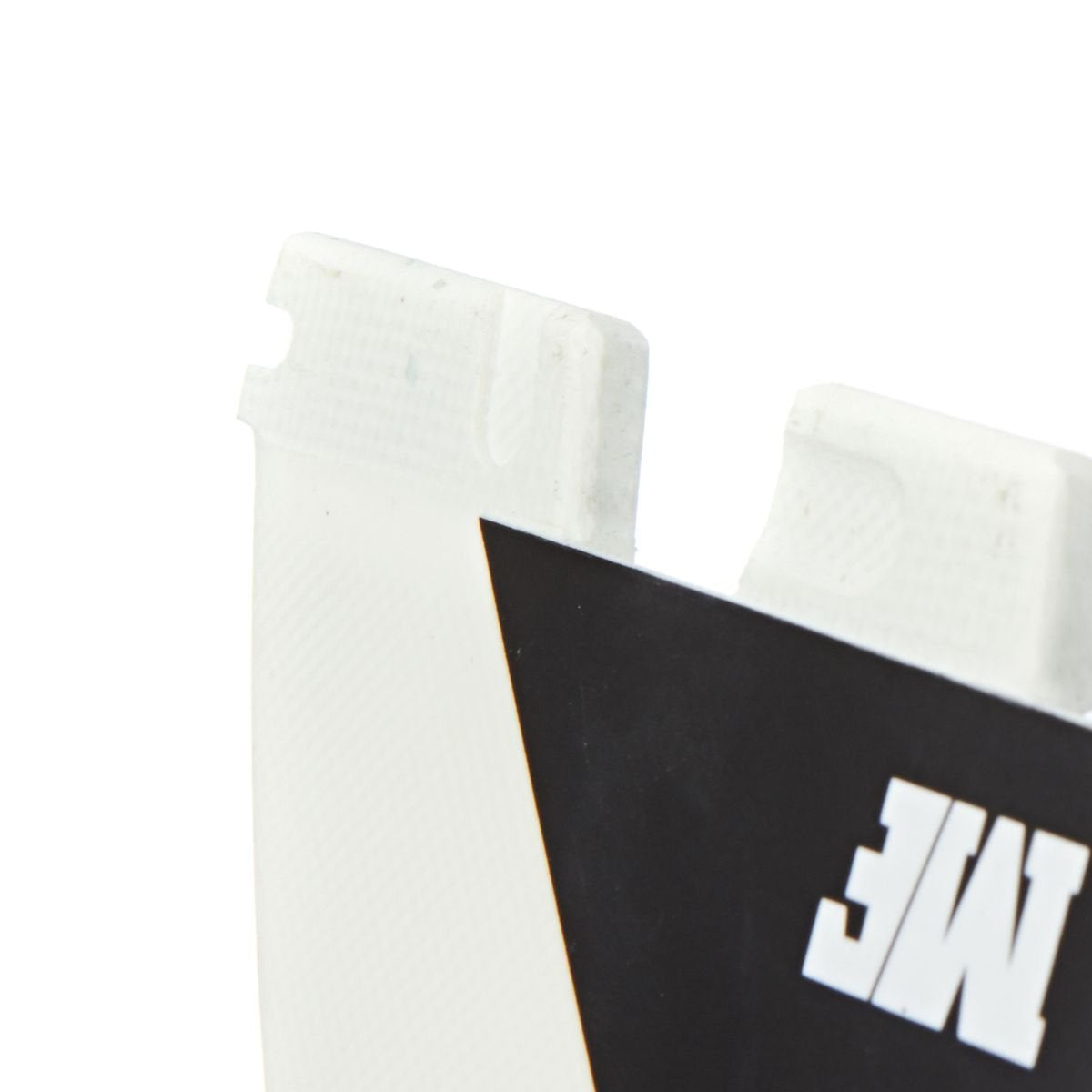 FCS 2 MF PC Tri-Fin Set Black-White L