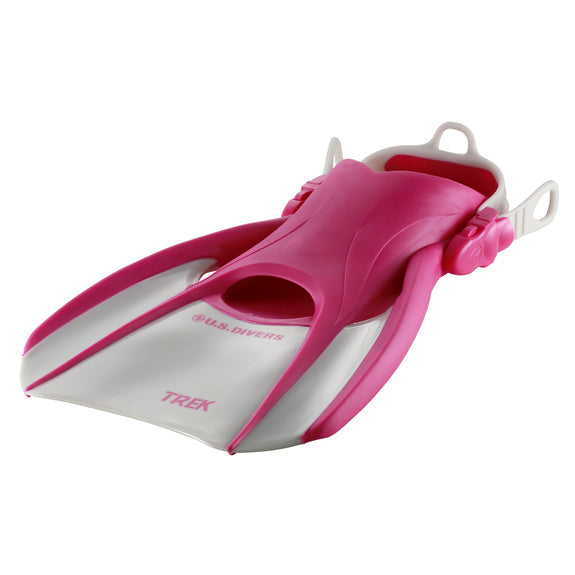 US Divers Admiral Snorkeling Set Berry-LtGrey L