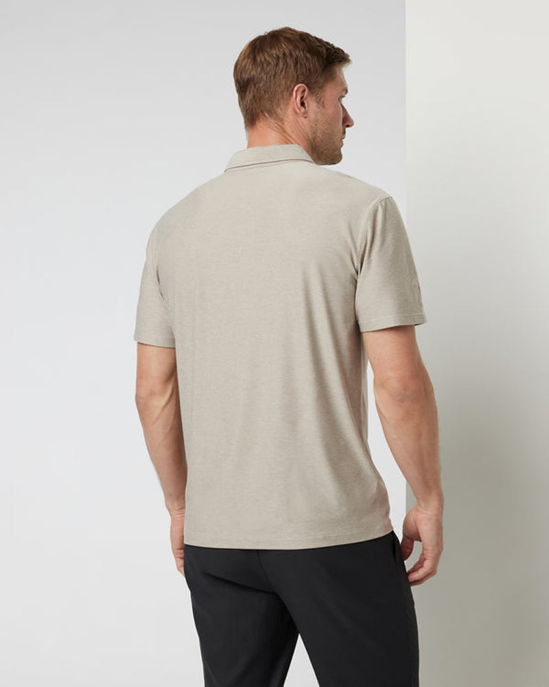 Vuori Strato Tech Polo TSH-Toast Heather S