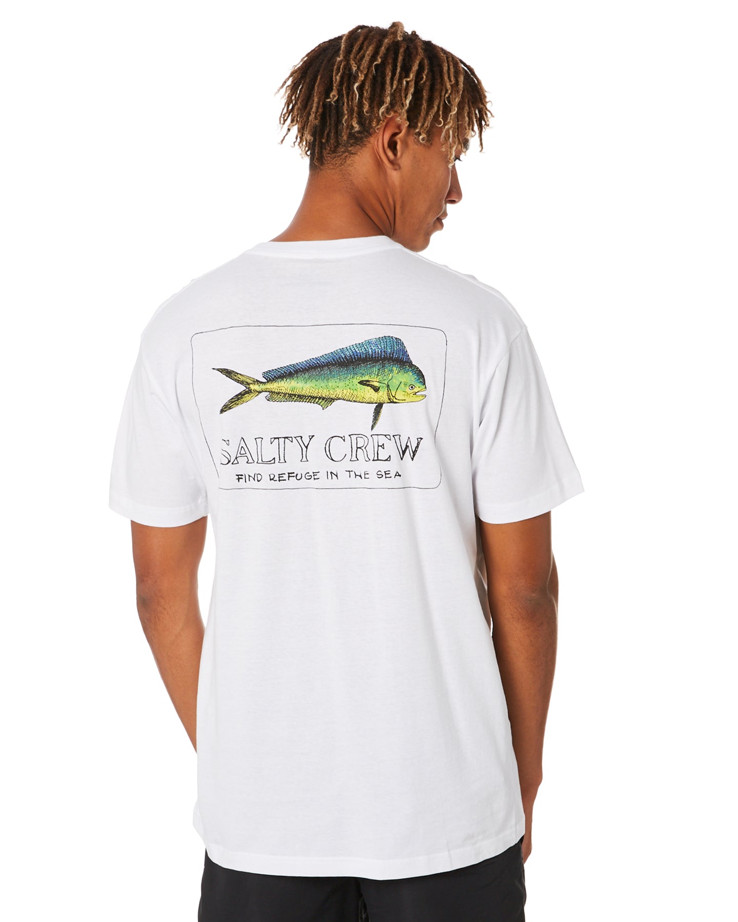 Salty Crew El Dorado SS Tee White M