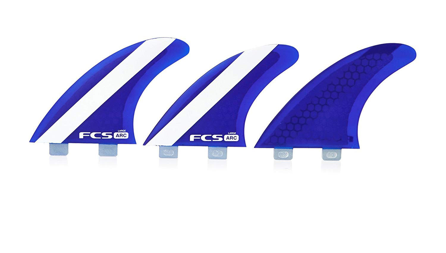FCS ARC PC Tri Fin Set Blue L