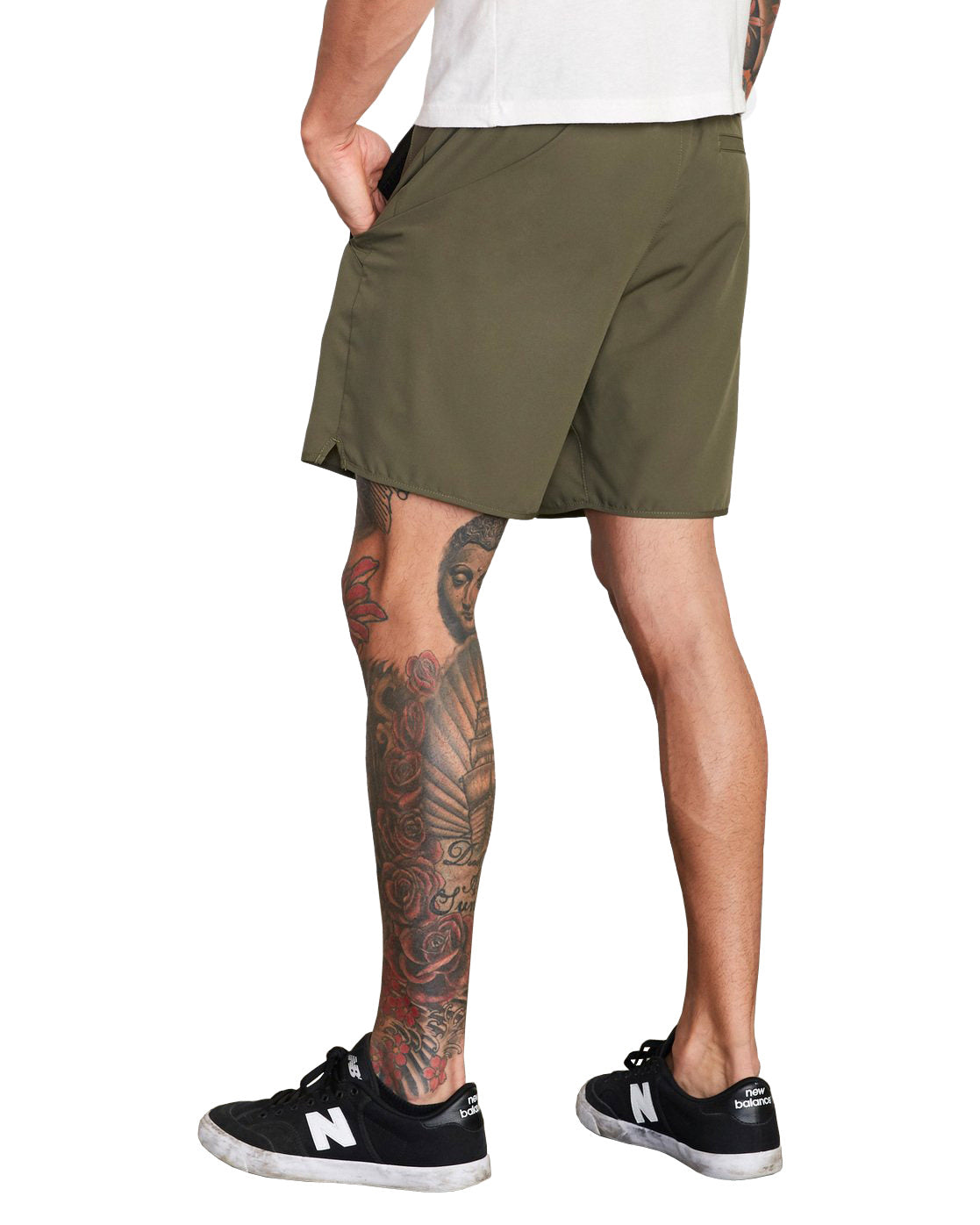 RVCA Yogger IV Short OLV-Olive XXL