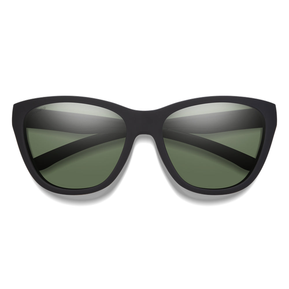 Smith Shoal Polarized Sunglasses MatteBlack GrayGreen ChromaPopGlass