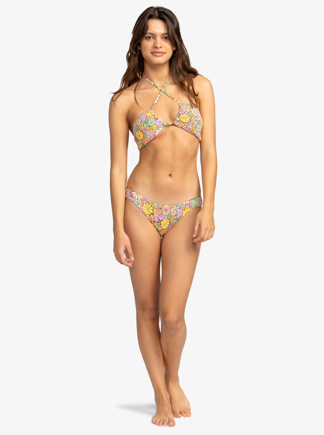 Roxy All About Sol Bikini Top CQR7 L