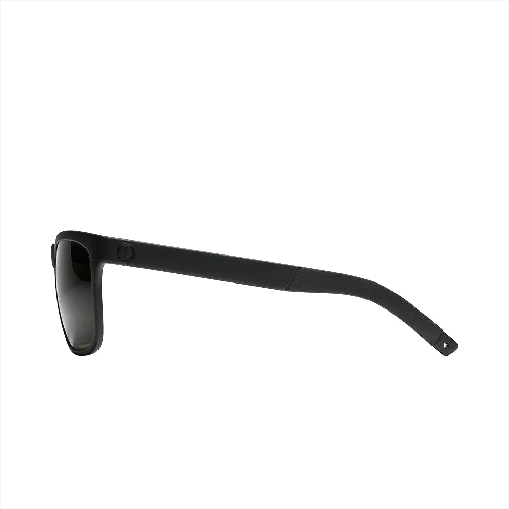 Electric Knoxville Sport Polarized Sunglasses Matte Black Ohm Grey Square