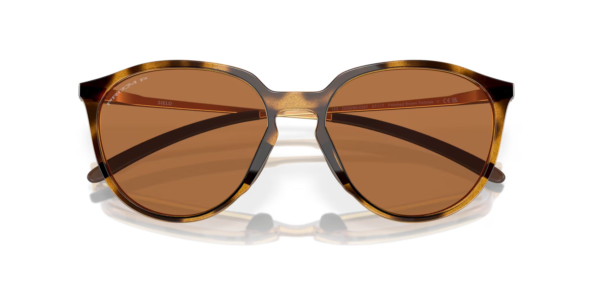 Oakley Sielo Polarlized Sunglasses PolishedBrownTortoise PrizmBronze