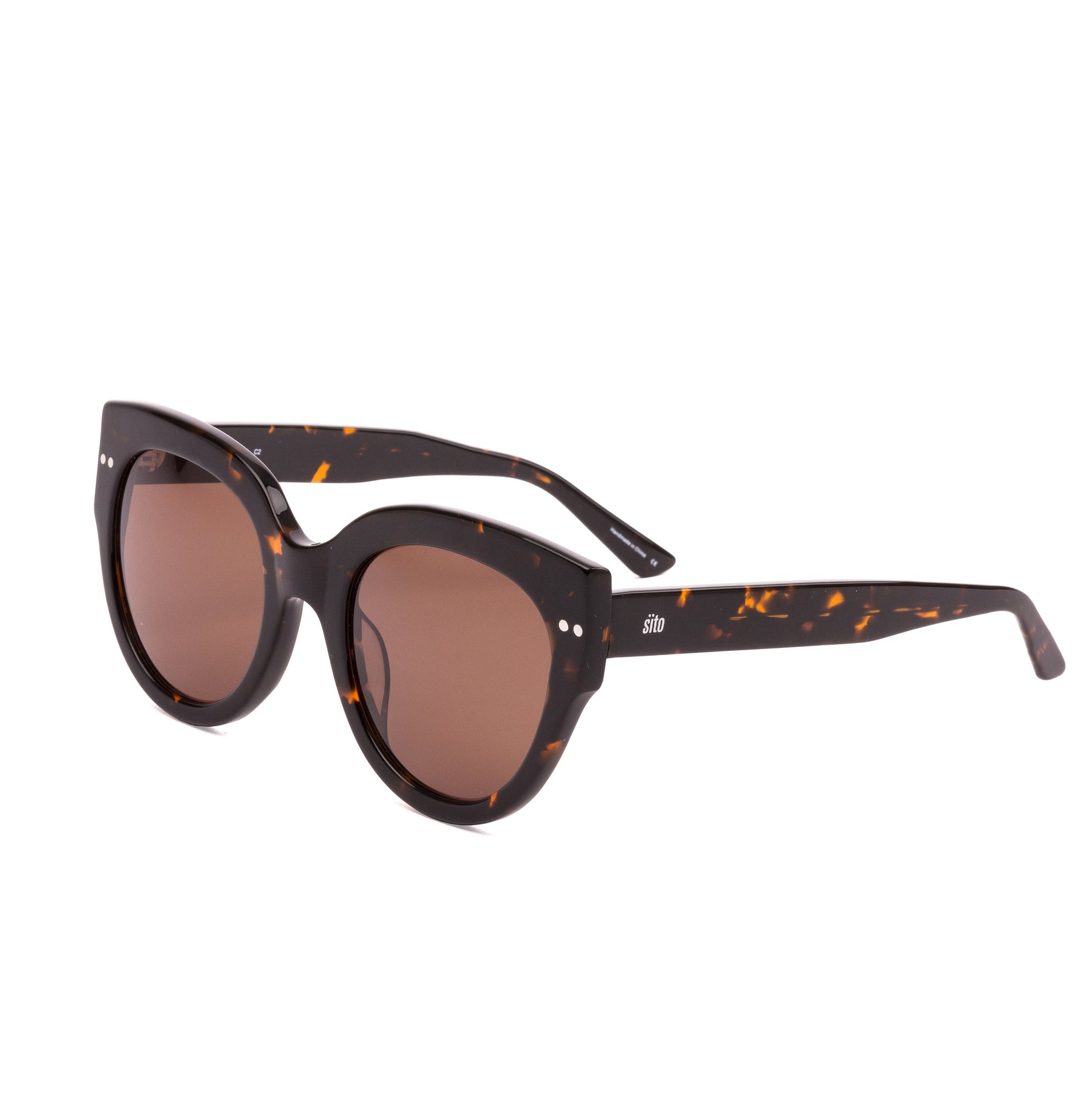 Sito Good Life Polarized Sunglasses Havana Brown
