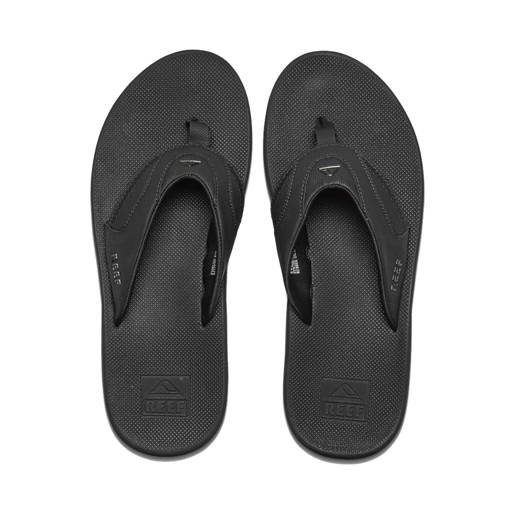 Reef Fanning Mens Sandal All Black 9