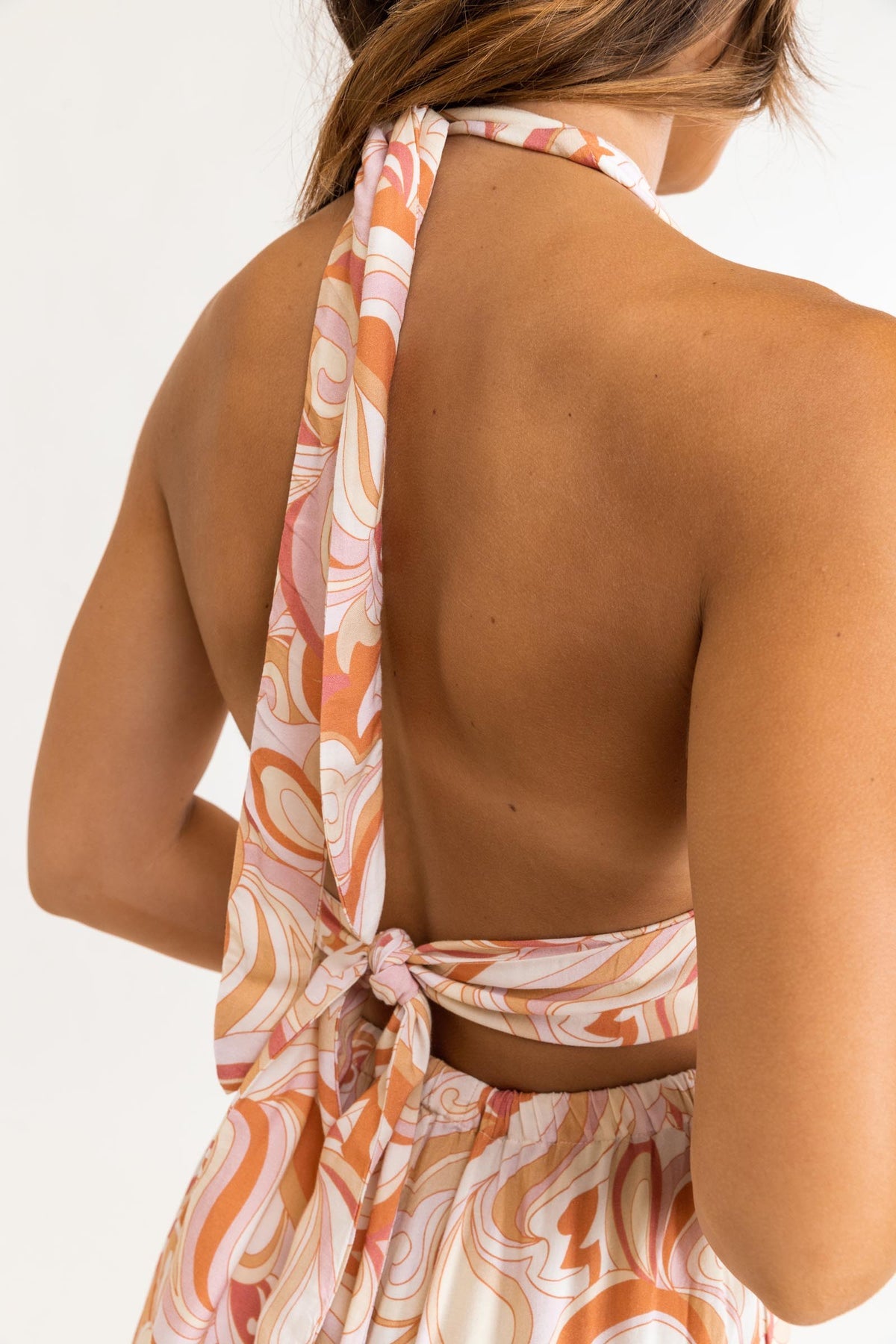 Rhythm Las Palmas Halter Top ROS M