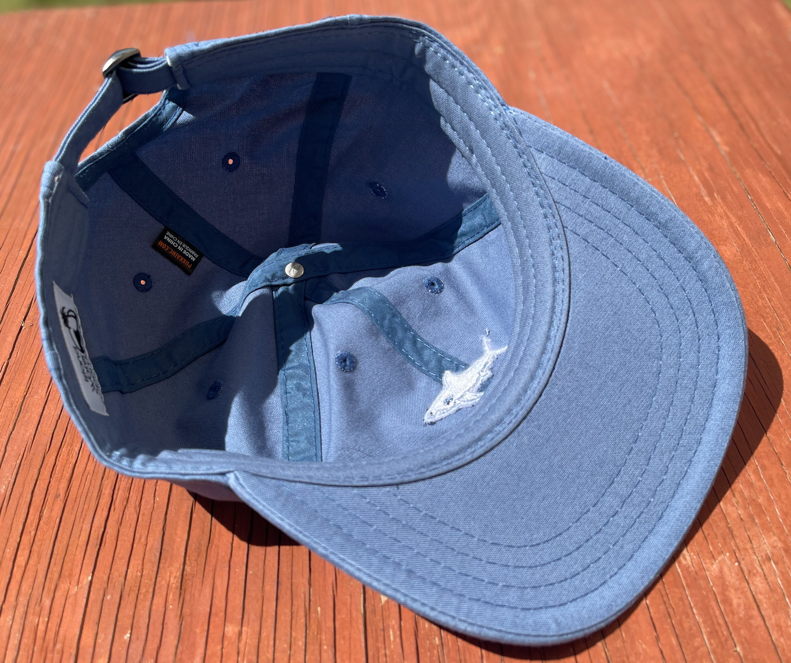 Island Water Sports Low Profile Shark Hat SlateBlue OS