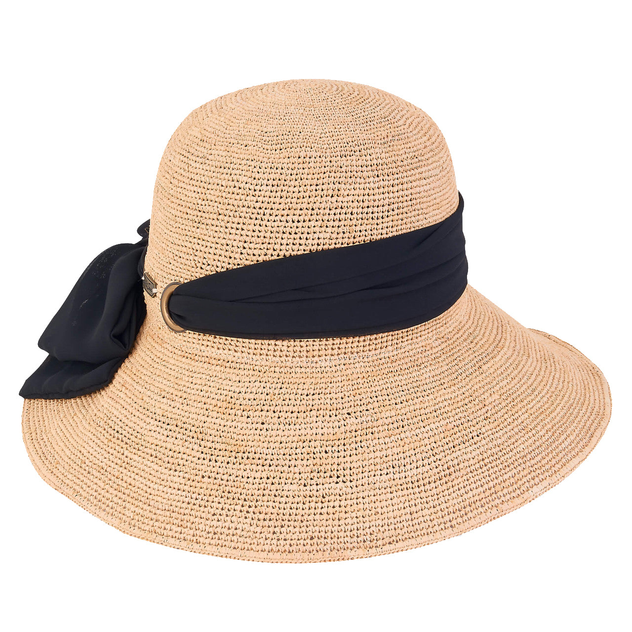 Sun N' Sand Raffia Backless Hat Natural OS